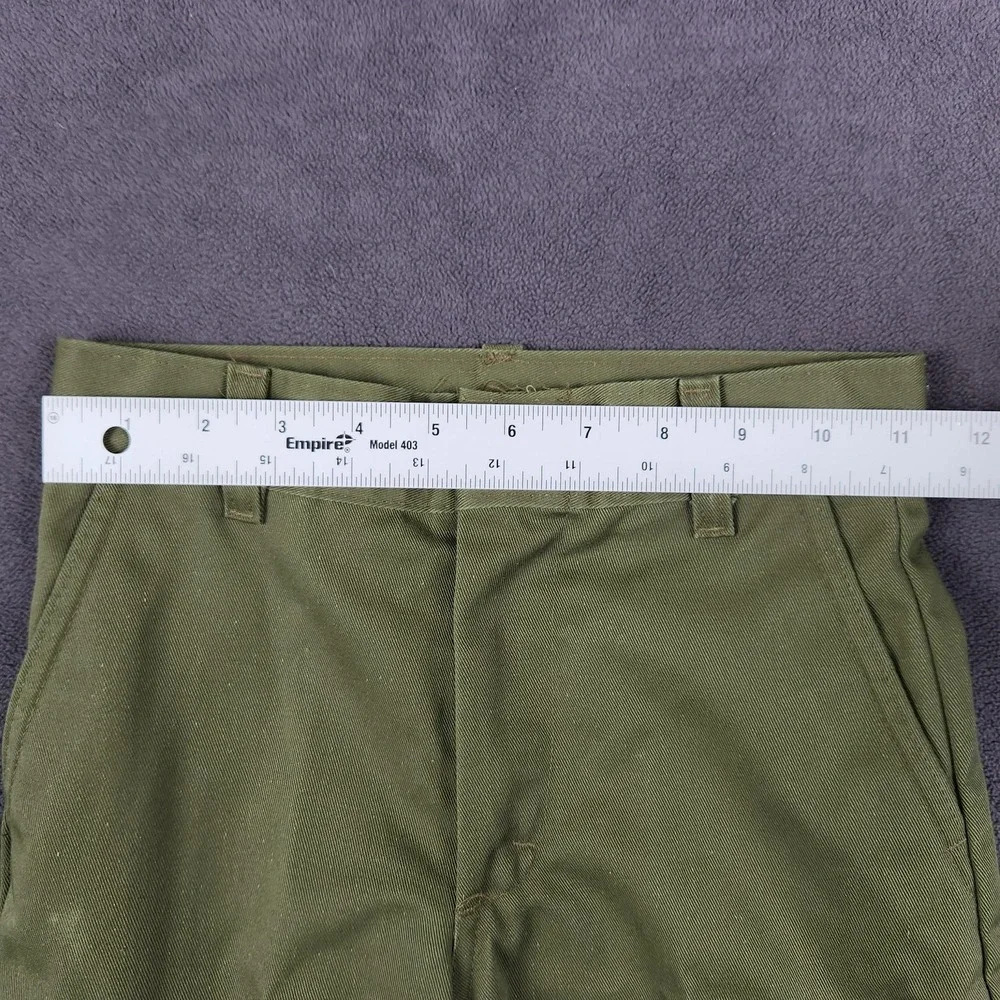 Vintage Boy‎ Scouts of America Pants Youth 23x24 Green Uniform Cargo Pockets
